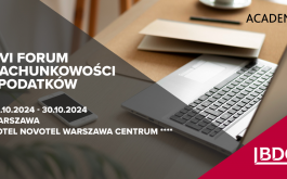 XVI Forum Rachunkowości i Podatków